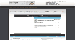 Desktop Screenshot of forums.tauonline.org